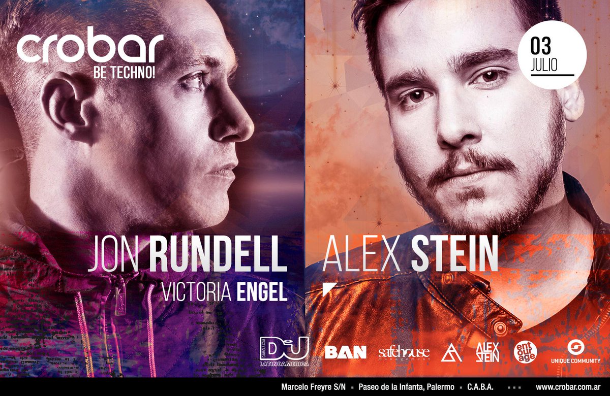 CrobarClub's tweet photo. Crobar Be Techno Presenta:
Viernes 03 de Julio 2015
@Jon_Rundell - Alex Stein
@victoriaengel_ http://t.co/1IxRJa9BIY