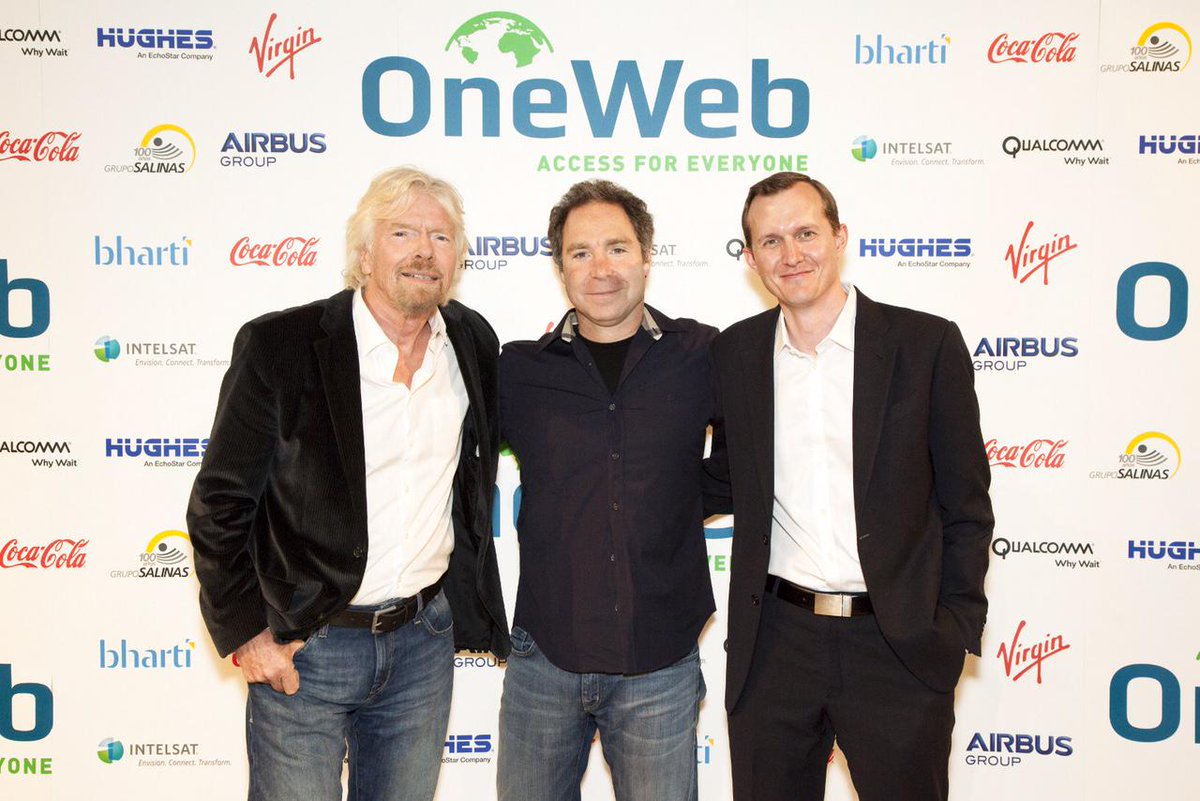 virgingalactic's tweet photo. ICYMI: We have signed a contract to perform 39 satellite launches for OneWeb. Read more: http://t.co/FWBwgFBzHZ http://t.co/DTG2eEdHpN