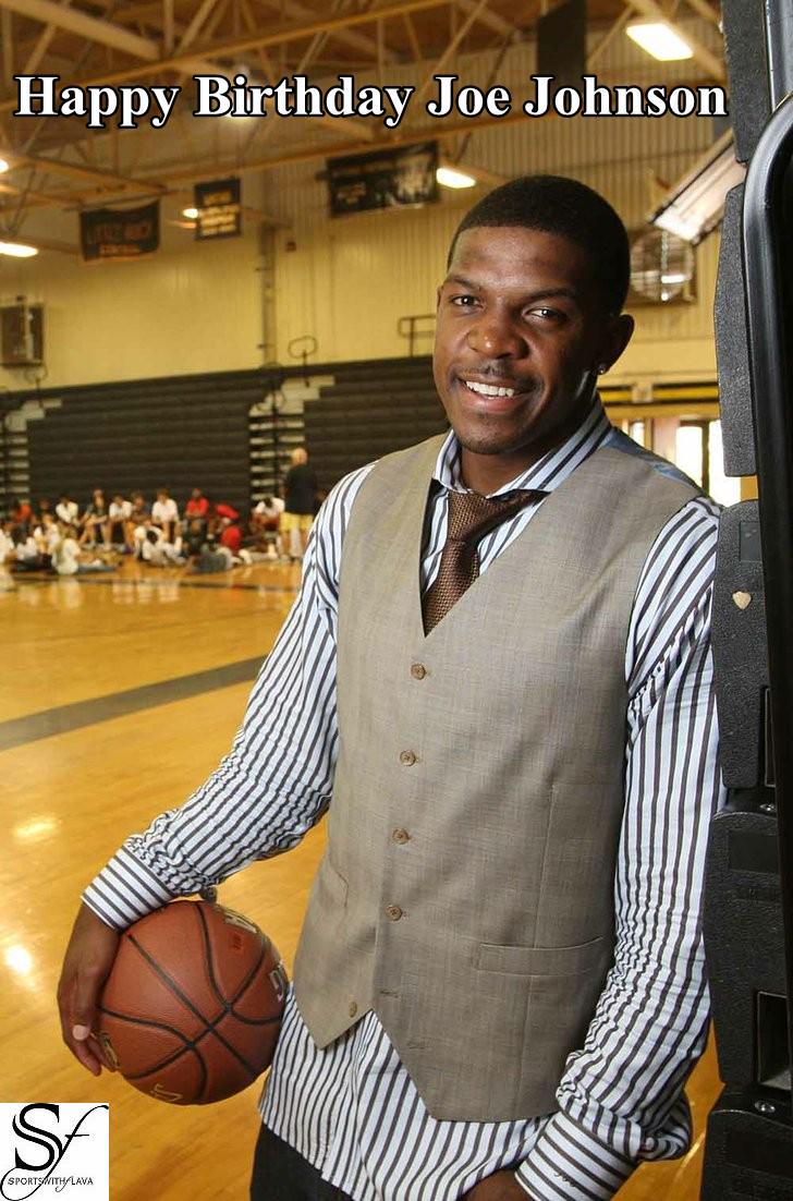 June 29th, SportsWithFlava would like to wish NBA Player Joe Johnson a Happy Birthday.  