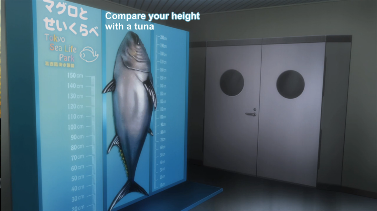 spamwaits's tweet photo. Yes, because I would want to compare my height to AN EFFIN FISH. #animulogic #probablyreal http://t.co/jPWDgCtXfu