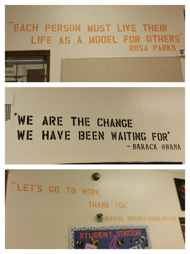 LMA1913's tweet photo. My #motivationmonday @ChiPubSchools #JNThorpe Elementary school #BestQuotes @ChicagoCares #Imimpact #Iserve w/@BCBSIL http://t.co/hzgYFzwXF8