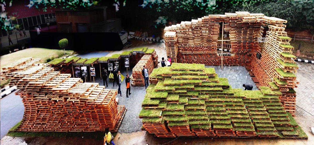 Architizer's tweet photo. Shipping crates for the win! http://t.co/rq3v4xnLz0 @MOFA_Studio @manishmofa #architecture http://t.co/lJuslw6akG