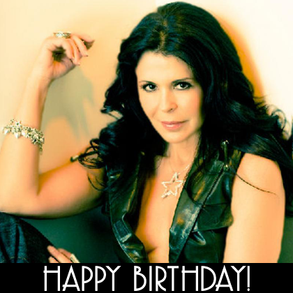 Happy Birthday to Maria Conchita Alonso, who graced our cover in Spring 2003.  
