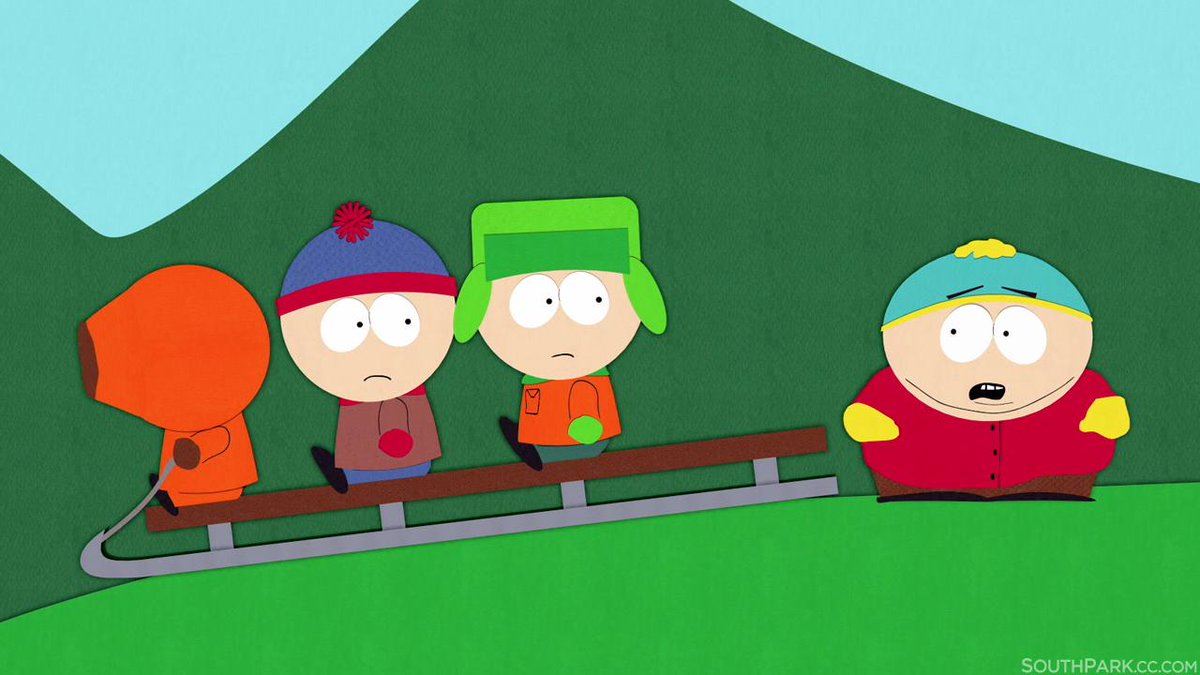 SouthPark's tweet photo. “Summer sucks ass!” #SouthPark #SummerSucks http://t.co/91teTWUcCj