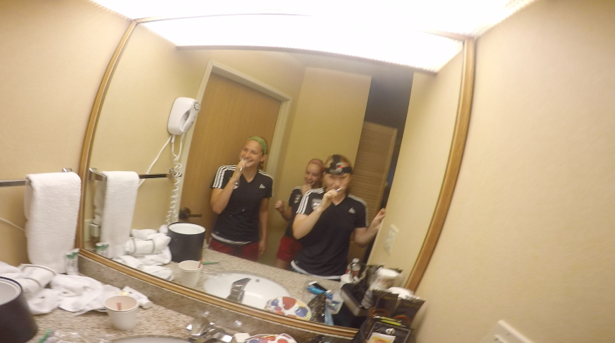 ORYouthSoccer's tweet photo. we gave @rita_lang7 and the Westside girls a GoPro for the #OYSAFWR15 and the results are awesome! #behindthescenes http://t.co/iM9lO8aitG