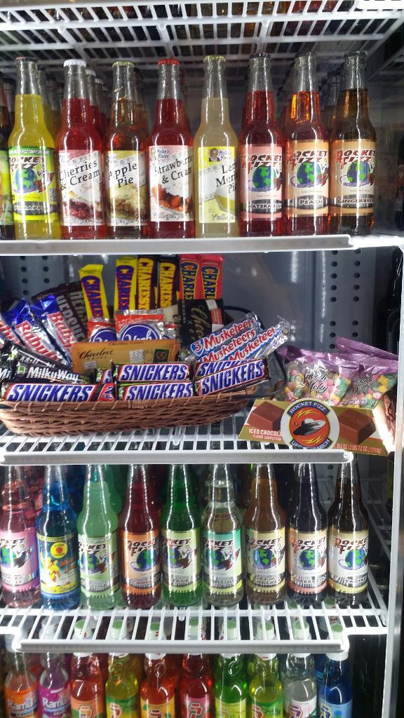 SAcurrent's tweet photo. Come by @RocketFizzSA and beat the heat with some ice cold treats: 513 E Houston St, San Antonio, TX 78205 http://t.co/uThCXWIdQb