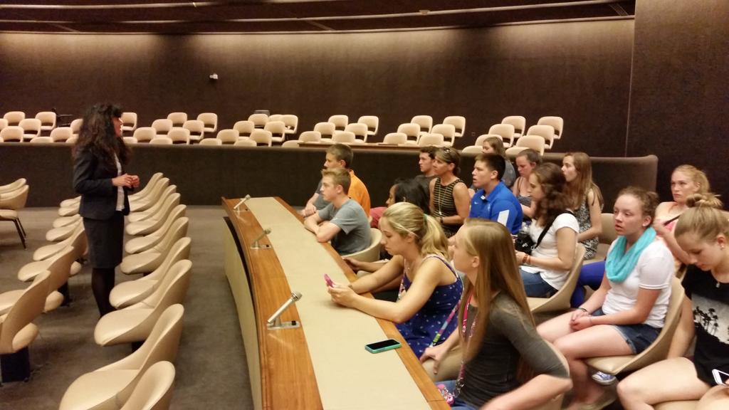 steven_ast's tweet photo. Students touring the UN in Geneva #BridgetotheWorld http://t.co/jqBIN2EM9T