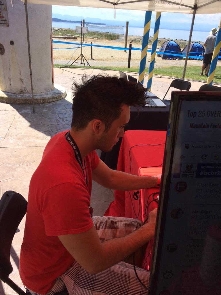 ThomasfnHoward's tweet photo. Best hair at Basecamp. #bcbr2015 http://t.co/ZGBh1wh1vO