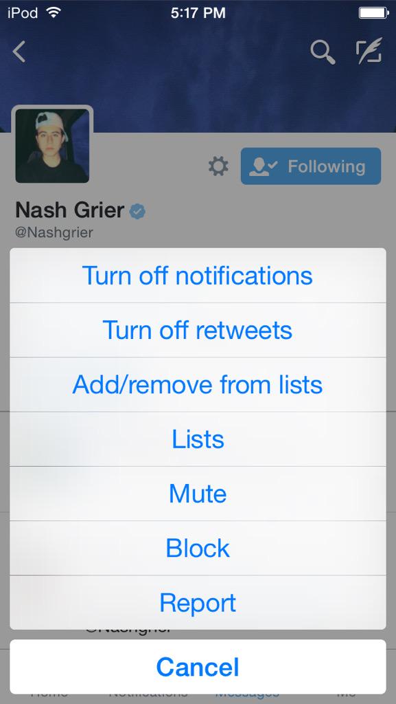 NashNashlife's tweet photo. @Nashgrier so u wont miss anything/./😍🙏🏼💁🏼💕 http://t.co/F7pxdF6Tuj