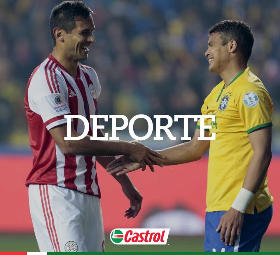 CastrolParaguay's tweet photo. Esto es fútbol, esto es deporte Señores.
Foto: @Albirroja http://t.co/0f8Gdekbkl