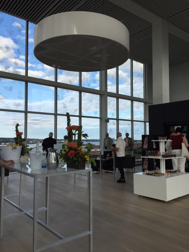 kitchendoorfood's tweet photo. 5th floor makes a swanky reception spot! @hfxpublib http://t.co/kuwHLuMPyU