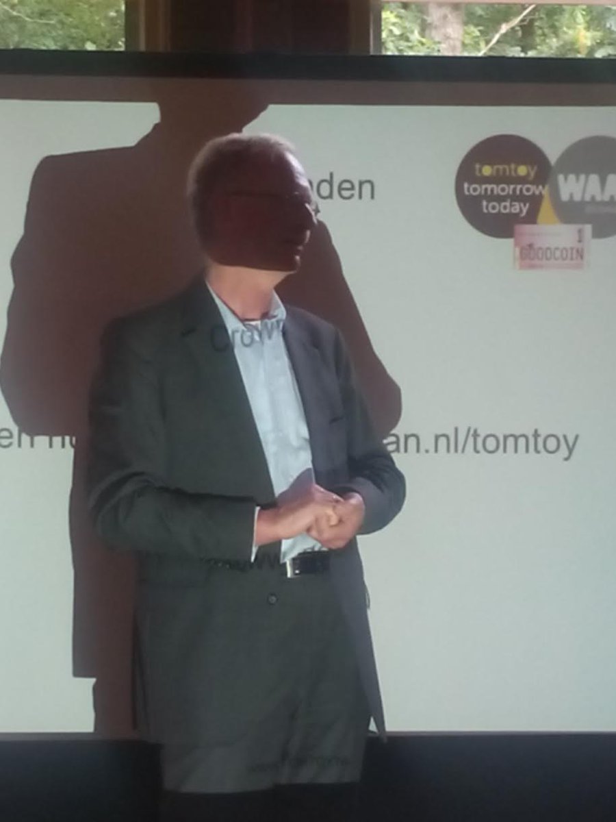 tomtoy_NL's tweet photo. Vandaag #Tomtoy crowdfunding presentatie gegeven bij #BCorpNL Community Event @BetterFutureNL @ditisWAAR @BCorpEurope http://t.co/8lZK5J29we
