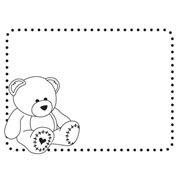 BABY BEAR Embossing Folder by Darice etsy.com/listing/225347… #Etsy #TeddyBearCard