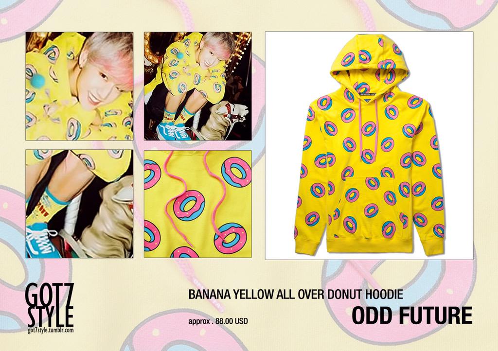 odd future yellow donut hoodie