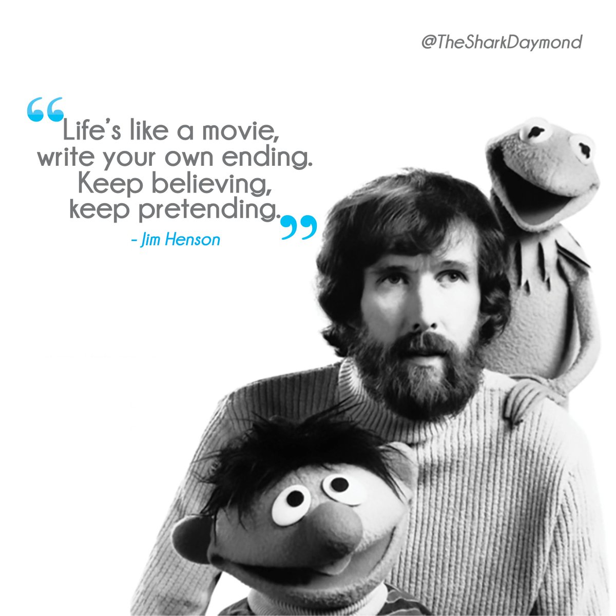 TheSharkDaymond's tweet image. Stay creative. #JimHenson #MogulsMonday