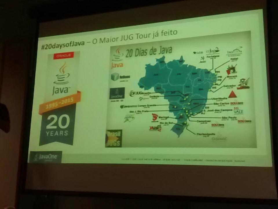 joaobmonteiro's tweet image. Começou em Campo Grande! #20daysofjava