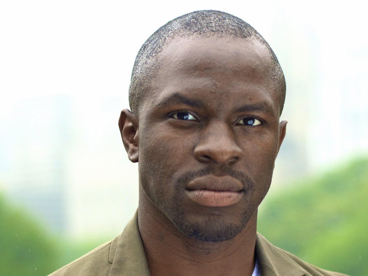 Bucknellian's tweet photo. A successful actor, writer &amp; producer @GbengaAkinnagbe'00 is best known as Chris Partlow in @HBO's #TheWire. http://t.co/D1HCfON6mF