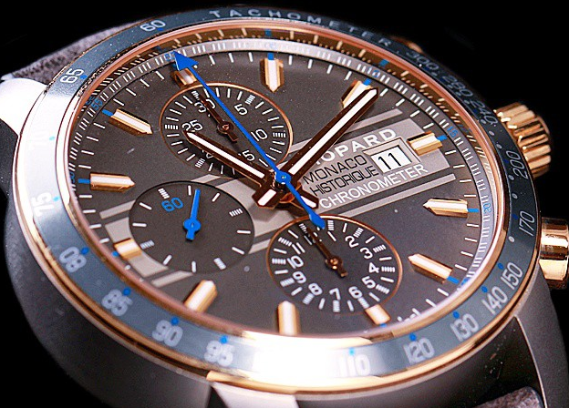 elevenjames's tweet photo. #WatchOTD Titanium & Rose Gold @Chopard Grand Prix de Monaco Historique http://t.co/7fSg2sSZ6O #luxury #watches http://t.co/FDPzSMrAPA