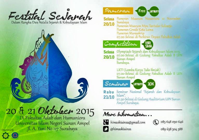 Haii, ada event seru nih dan pastinya bermanfaat juga buat kawan-kawan semua. more info? pantengin tweetnya terus yaa