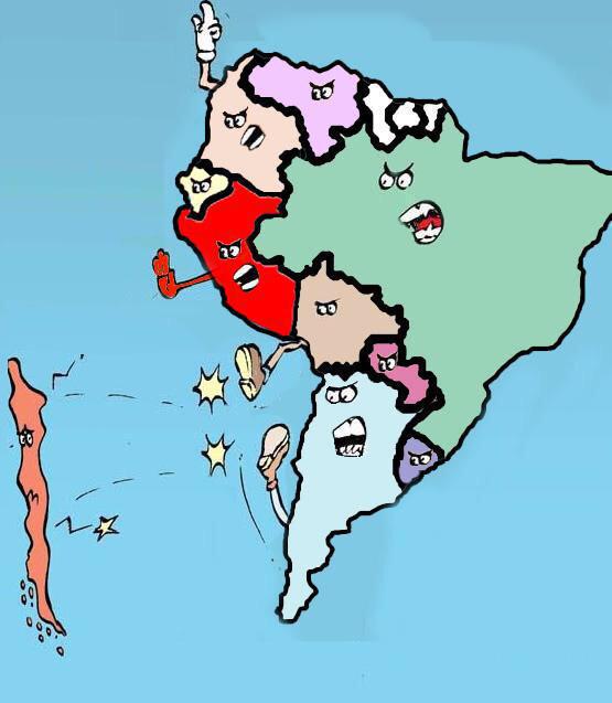 MALIKS0UL's tweet photo. es una boludez pero me tente le pusieron hasta carita a los paises chau http://t.co/74vuv2WXqx