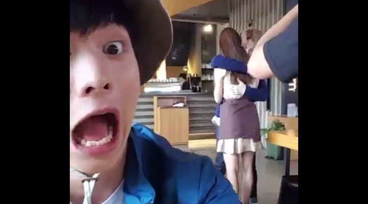 soompi's tweet photo. #BTOB’s #YookSungJae Spies on #Ilhoon in Hilarious BTS Clip From “It’s Okay” MV Filming http://t.co/GJU4uDajPP http://t.co/Oo5gx7EqJ6