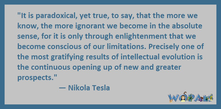 WOPALS's tweet image. #paradoxical #true #ignorant #sense #conscious #limitations #intellectual #prospects #quote #quoteoftheday #quotes