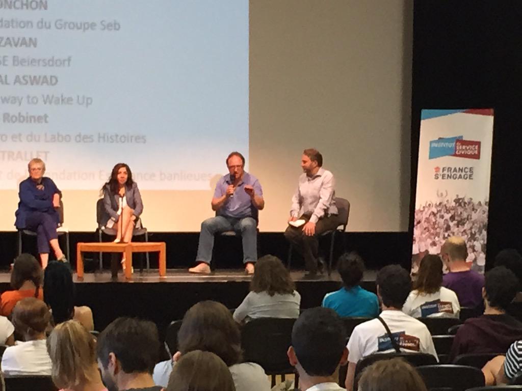 i_engagement's tweet photo. Le #RSE est à l'honneur lors du séminaire de la #PromoISC2015 !
"Vivre ses valeurs au travail"
#LiveISC2015 http://t.co/gilbGIIzz5