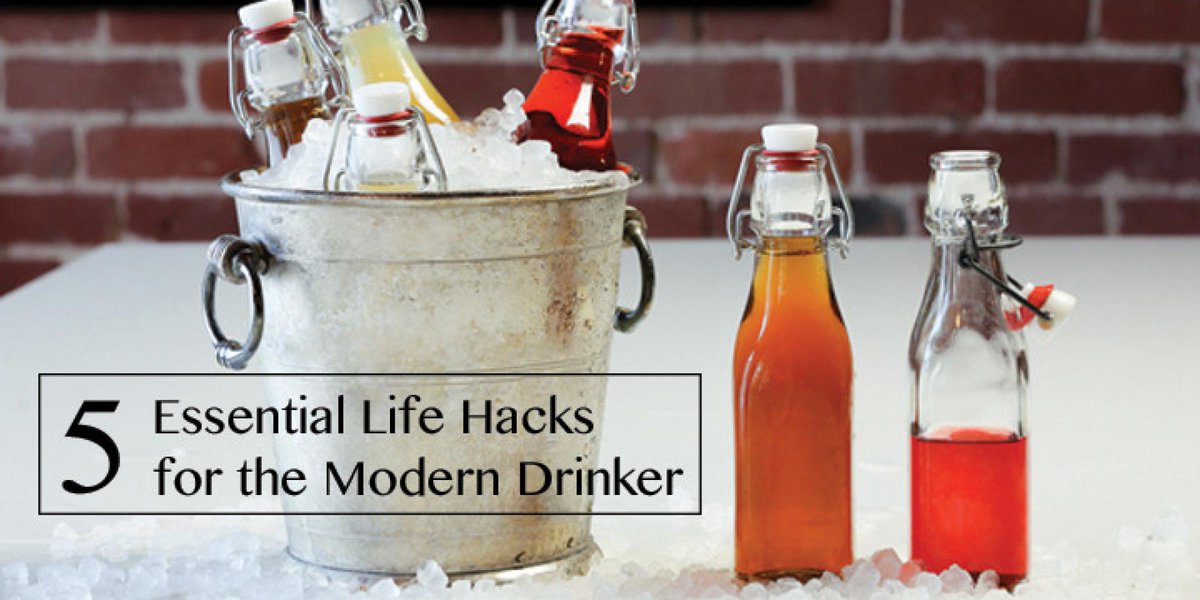 HuffPost's tweet image. 5 essential life hacks for the modern drinker huff.to/1Hf5vmQ
