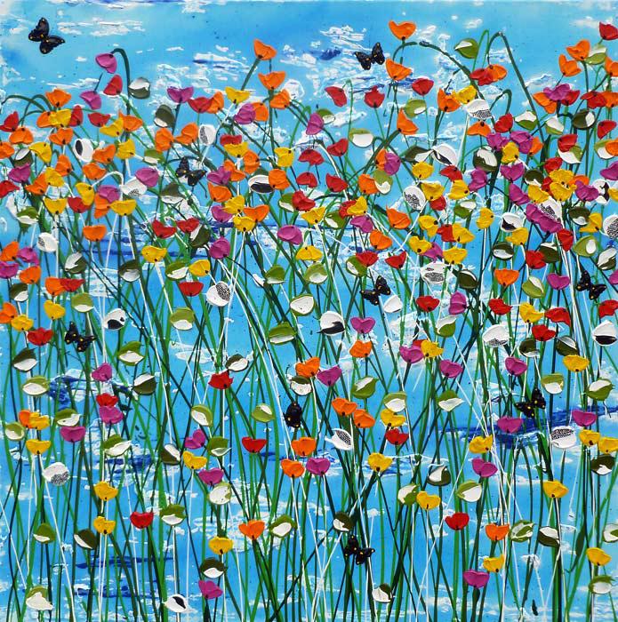 CooksHillGall's tweet image. Rebecca Pierce | Day Dreams and Black Butterflies | 2014 | 91 x 91 CMS | $2,970 | BUY &amp;gt; bit.ly/UjVs9a