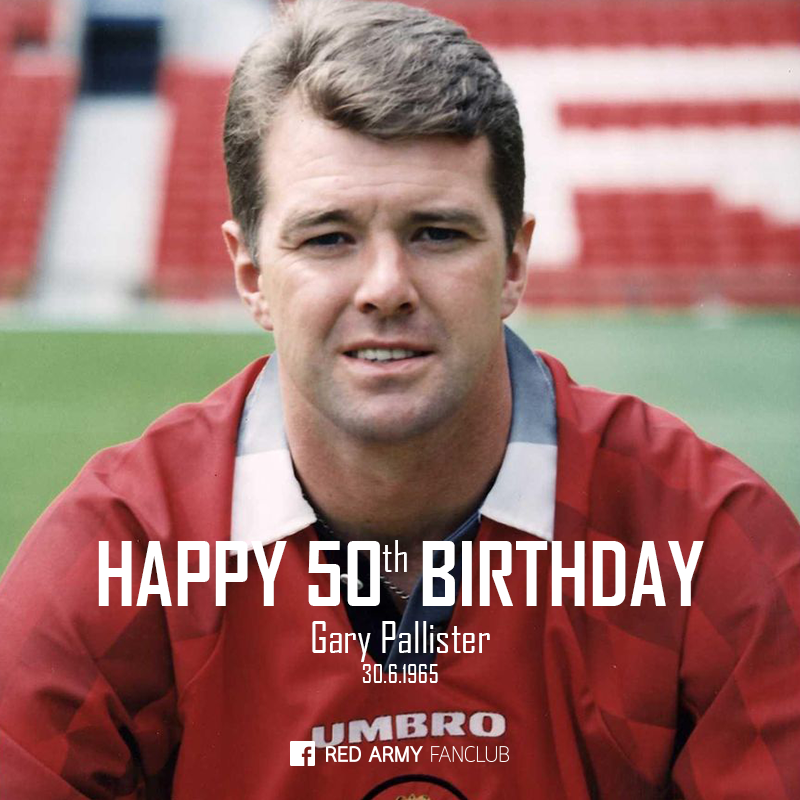Happy 50th Birthday Gary Pallister  
