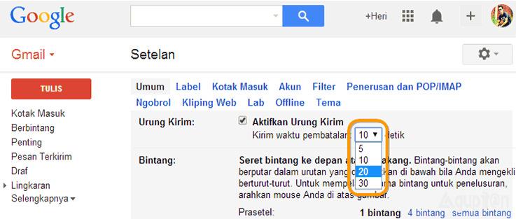 Cara Membatalkan Email Gmail Yang Salah Kirim - AnekaNews.top