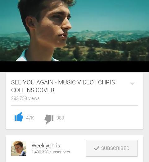 kotokotoko1028's tweet photo. Go watch #NewChrisCover
Don't forget to give it a big 👍👍👍
@WeeklyChris 
 https://t.co/4hdzFzOIVB
Follow me pls http://t.co/gSPYDTqyxZ
103