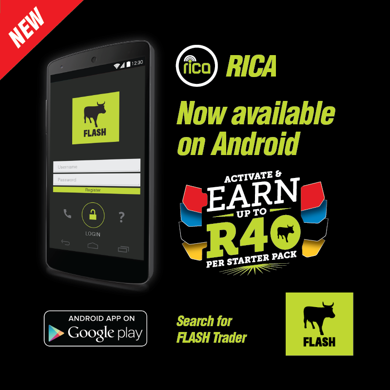 flashgroup_za's tweet photo. RICA NOW AVAILABLE on #FLASHTraderApp. Update app to RICA or download app here https://t.co/KtQDBABdwS… http://t.co/GxpvMeHxXu