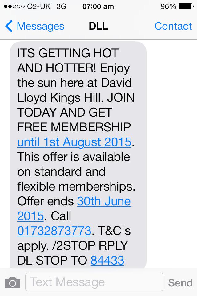 mandyME19's tweet photo. @DavidLloydUK you sent me a misleading txt again to me yesterday-tried to join Sun.its not what it seems http://t.co/KnWr9vPbib