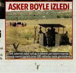 ANKARA SINIRA SEYİRCİ KALMAYACAKMIŞ😃 ASKERİMİZ, IŞİD MAYIN DÖŞERKEN BAL GİBİ SEYİRCİ #BenimÖnerim <a href="/MTanal/">Av.Mahmut TANAL</a> @JeansBiri