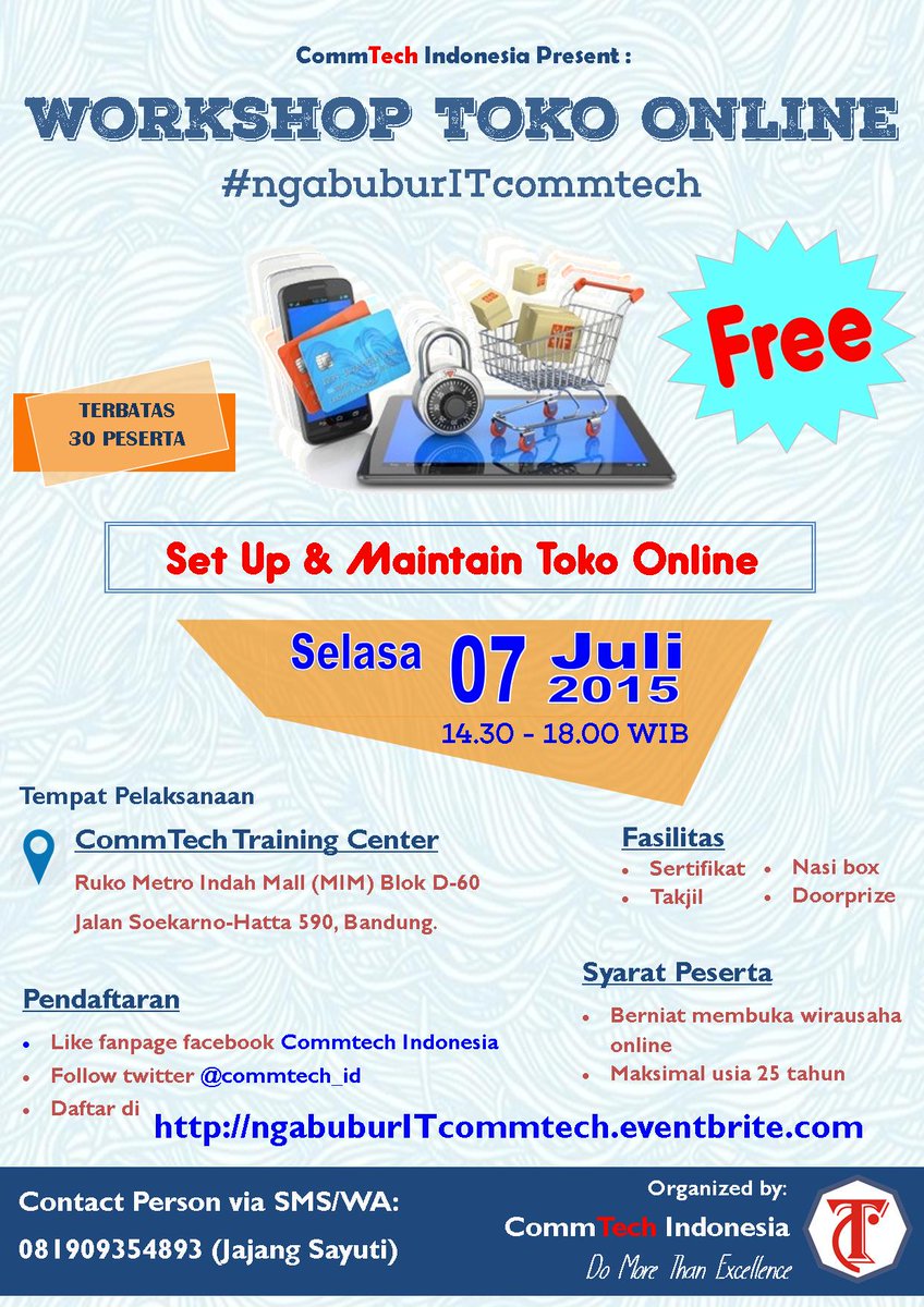 mau bikin TokoOnline? chirpstory.com/li/274140     
daftarkan dirimu ngabuburitcommtech.eventbrite.com     
Free! <a href="/Betonsebelas/">BETON 2011</a>