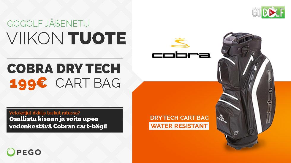 GoGolffi's tweet image. Painava #RT , jos koet tarvetta uudelle #Cobra vedenpitävälle bägille ! gogolf.fi/viikon-tuote-r… #gogolffi