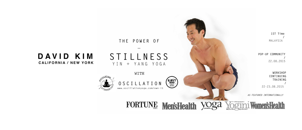 Oscillationyoga's tweet photo. It is an honor to have @davidkimyoga all the way from #california to visit #Malaysia for the first time. http://t.co/tIV5AQBdSJ