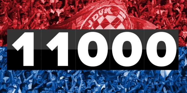 hajduk's tweet photo. #Hajduk has more than 11,000 members! > http://t.co/5bV2Ny1NK4 http://t.co/L9NbkS6WNV