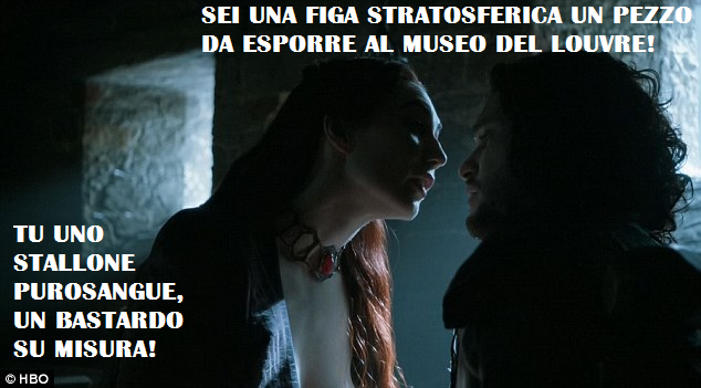 ccc_tl's tweet photo. #JonSnow E' UN BASTARDO SU MISURA #JonSnowIsNotDead @lorydelsanto wainting for #theLady2 http://t.co/k6Jv61HgIq
