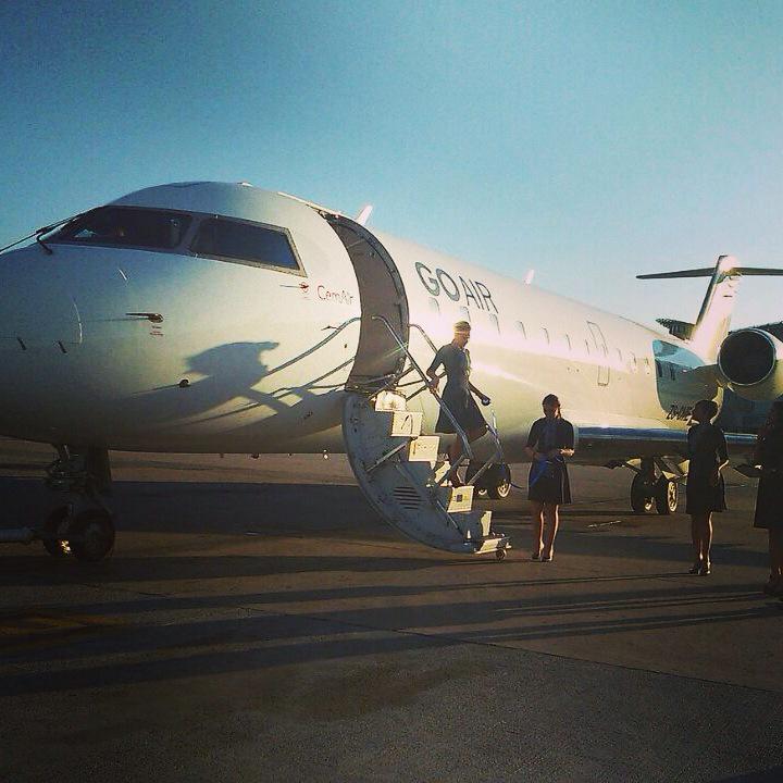 Namritha_'s tweet image. A recollection of yesterdays exciting sunset #flight #flyGoAir #media