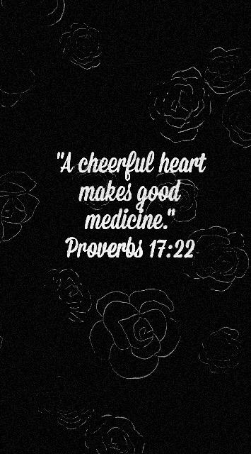 iLykTinkerbell's tweet photo. "A Cheerful Heart makes a good medicine" #BibleVerses http://t.co/vK6XUxgeB5