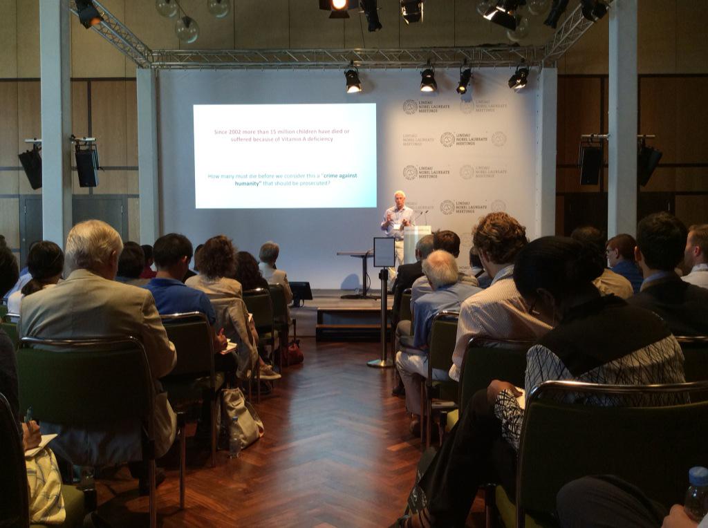 'How many more have to die?' Roberts says he intends to start a campaign with his fellow laureates #LiNo15