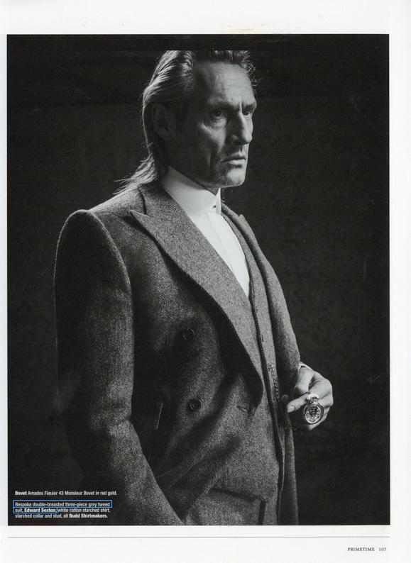 Edward Sexton three piece Donegal tweed suit