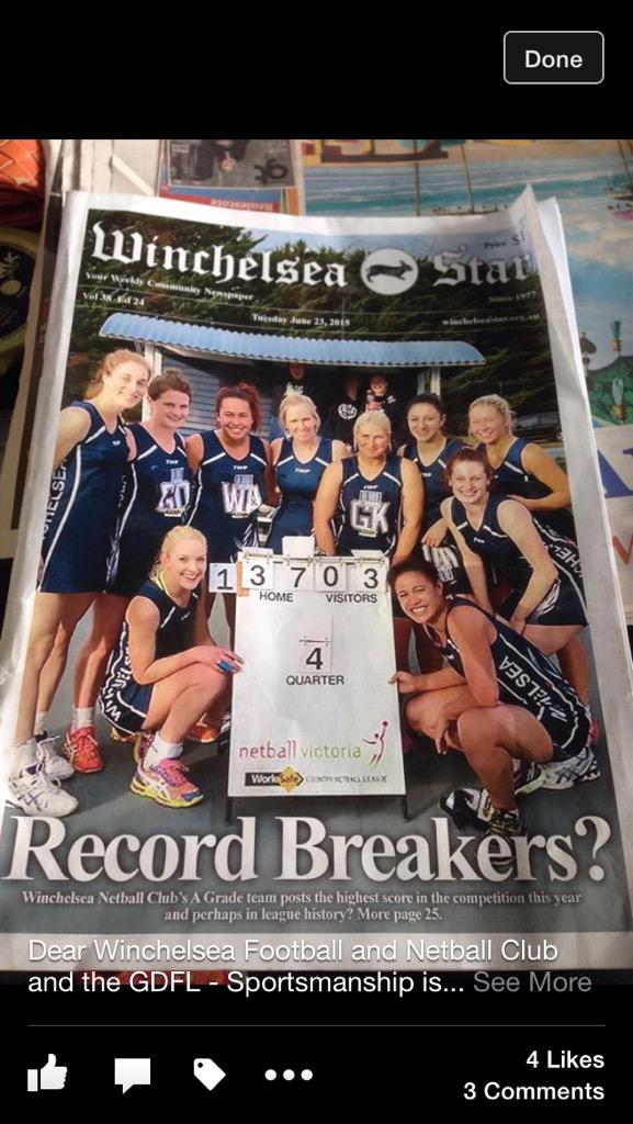 soniah124's tweet photo. @gdfooty terrible 2c this photo floating around on social media and paper media.Where's the sportsmanship, support? http://t.co/kOklfOqPLu