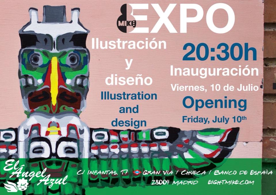 eightmike8's tweet photo. New exhibition guys! #expo #ilustracion #chueca #orgullo2015 Please RT, thanks @8irenne @isa_garmon http://t.co/HOe3OBHNNV