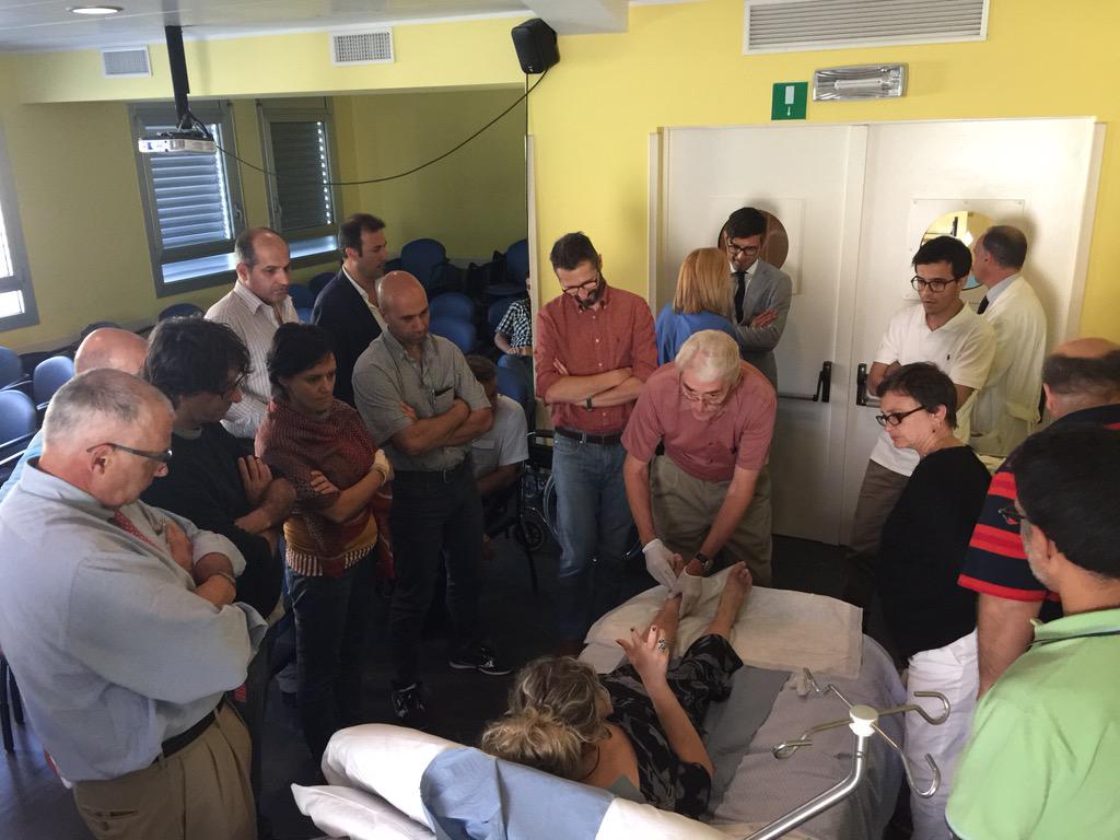 #dfsummerschool Live visits with patients: charcot foot surgical indications