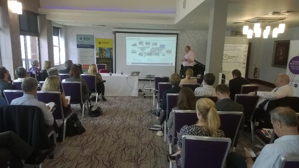 Tech_IP's tweet photo. Good mix of attendees Venturing into Collaboration, Deganwy @WFoInnovation  Great talk from Chris Meadows of @OpenIQE http://t.co/krKMa7Y1jn