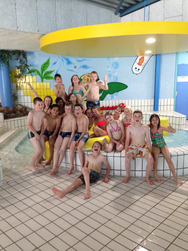 Groep 6 heeft genoten van de zwemspelen dag in Soest!