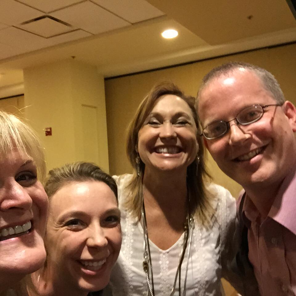 Fun with friends from Alaska in It's All About the Training workshop! #FunPD #ISTE2015 <a href="/beluemark/">Mark Belue</a>